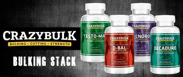 Crazy Bulk Bulking Stack