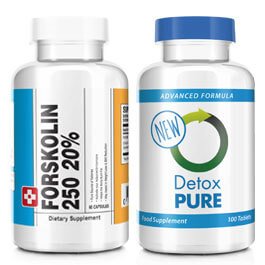 Forskolin 250 and Detox Pure Combo