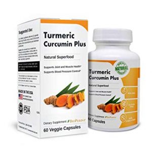 Turmeric Curcumin Plus | Natural Superfood Pills To Combat Arthritis